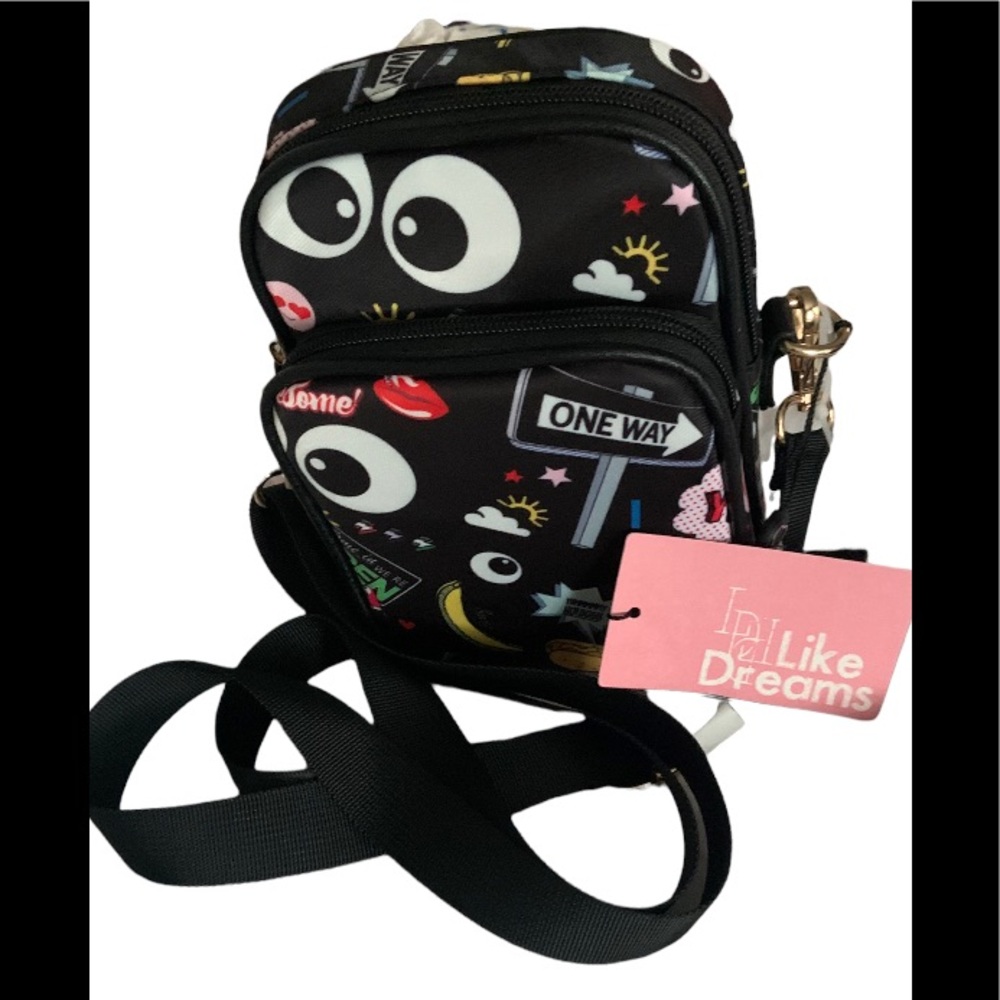 Like Dreams Mini Crossbody Emoji Print Bag - New with tags #40